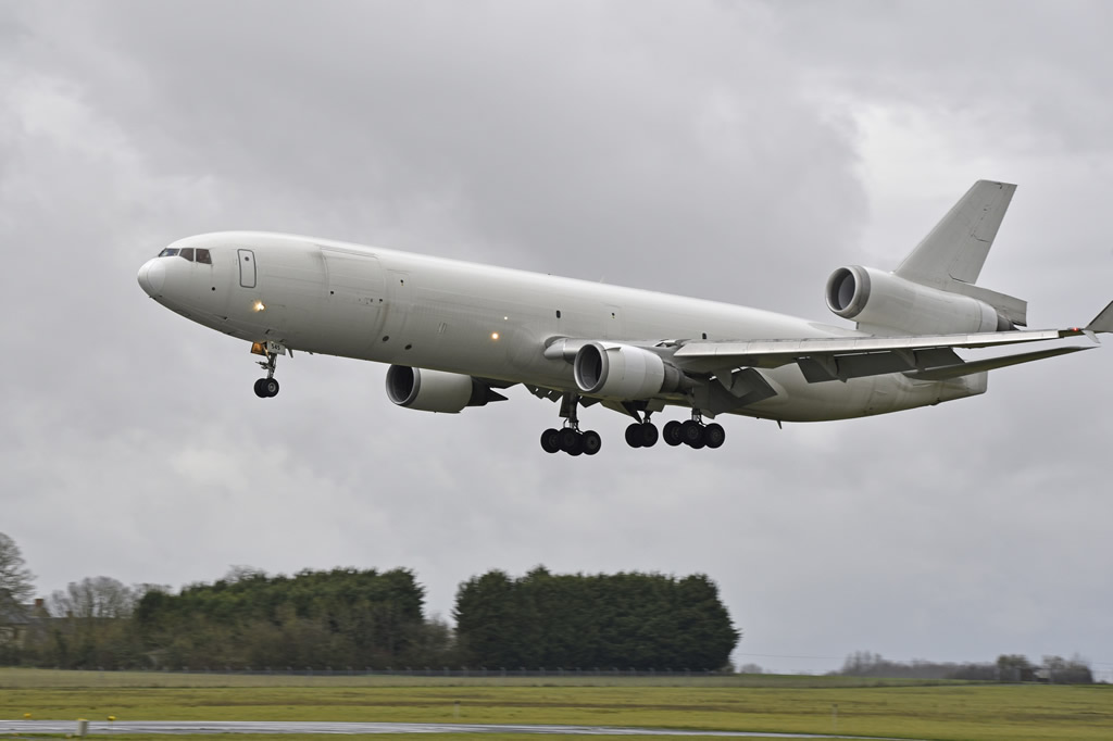 MD-11F, msn 48545, Registration N545JN, at Châteauroux-Centre "Marcel Dassault" Airport